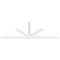 Ekena Millwork Saratoga Architectural Grade PVC Gable Bracket, 108"W x 31 1/2"H x 4"D x 4"F, 7/12 Pitch GBP108X32X0404SAR00 - alternate 2